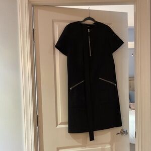 Lafayette 148 Black  Shift Dress